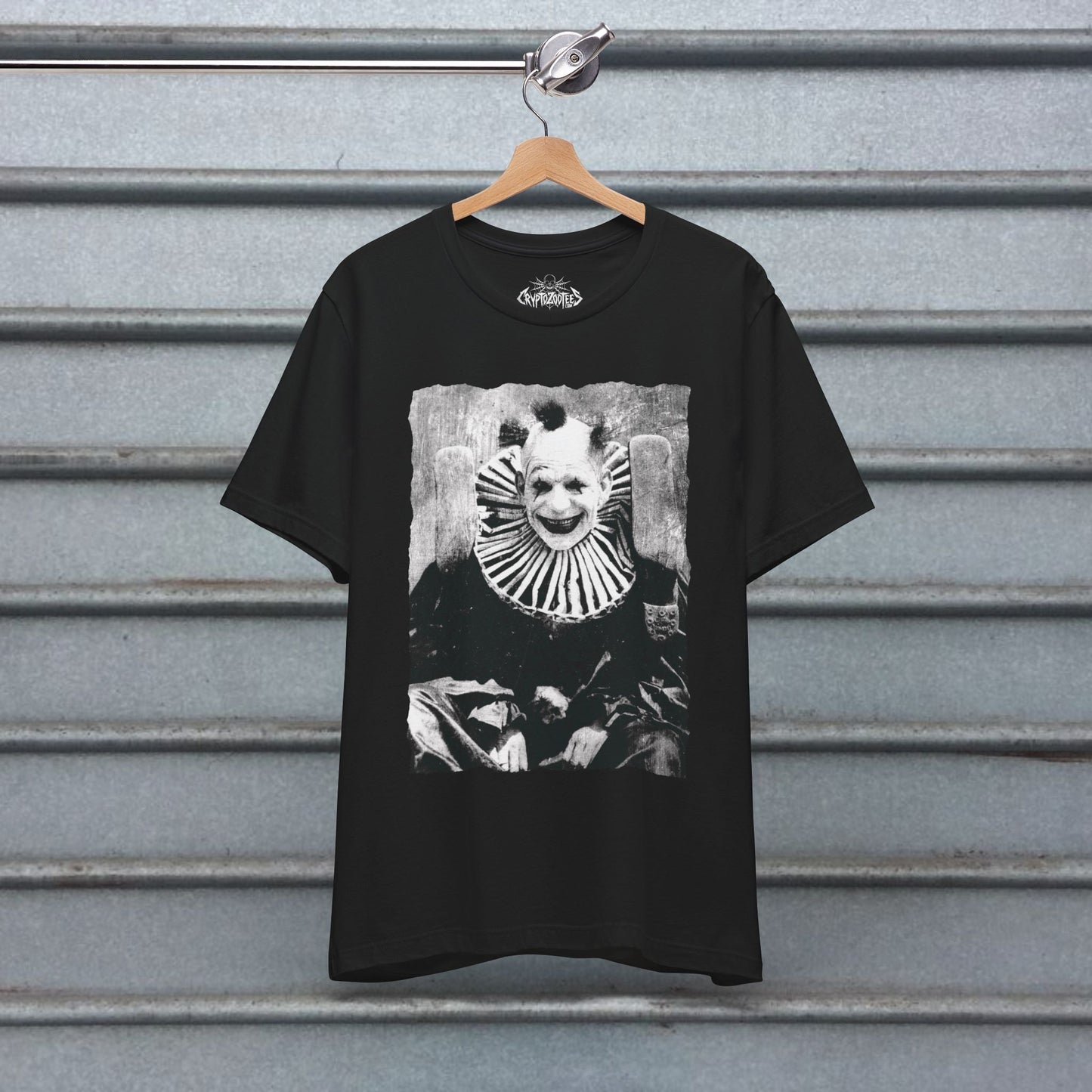T-Shirt - Creepy Clown Halloween Horror | Goth | Unisex T-shirt from Crypto Zoo Tees