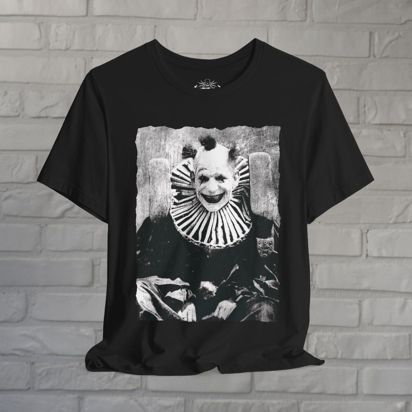 T-Shirt - Creepy Clown Halloween Horror | Goth | Unisex T-shirt from Crypto Zoo Tees
