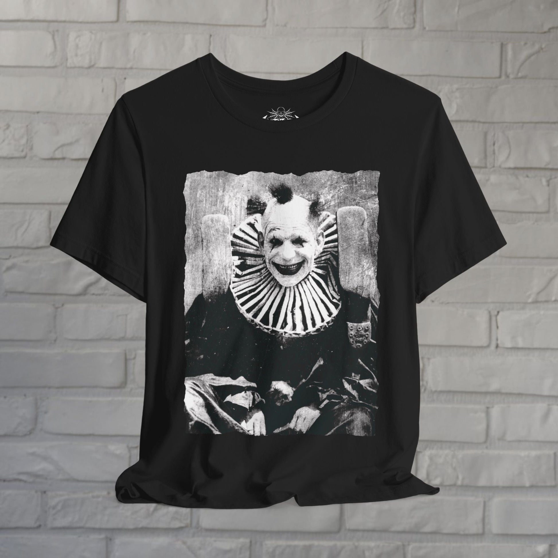 T-Shirt - Creepy Clown Halloween Horror | Goth | Unisex T-shirt from Crypto Zoo Tees