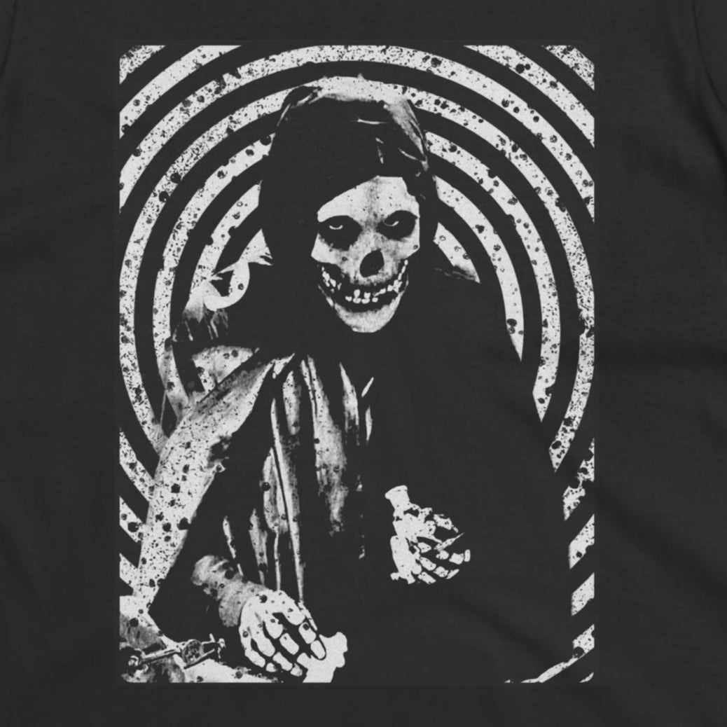 T-Shirt - Crimson Ghost | Unisex T-shirt | Horror Punk | Kids Tee from Crypto Zoo Tees