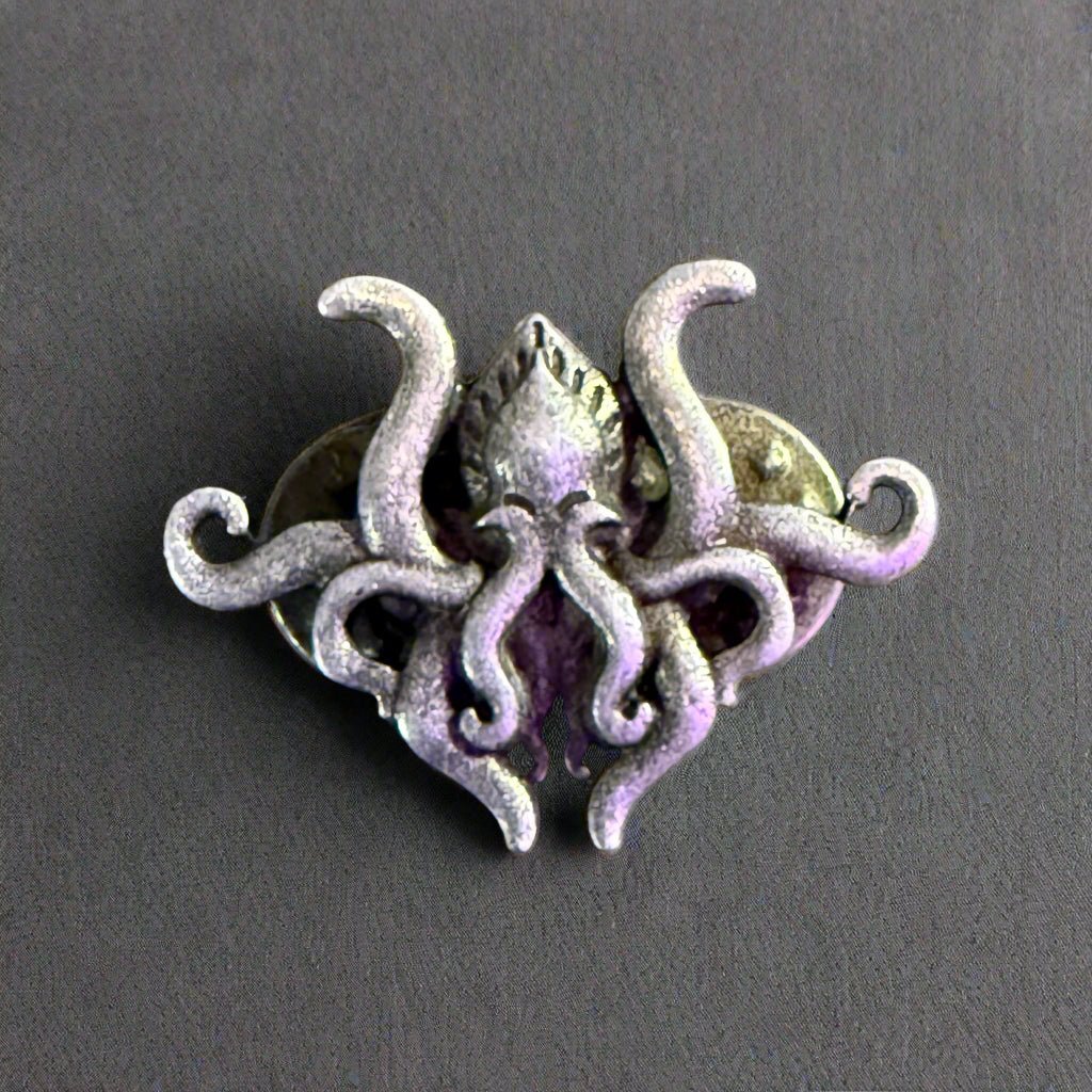  - Cthulhu 3D Pinback Button | Pinback Button | Horror | Cryptids | Books from Crypto Zoo Tees