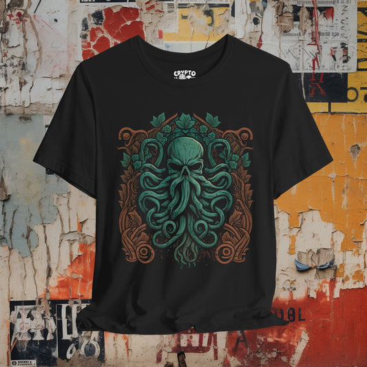 T-Shirt - Cthulhu Tee | Unisex T-shirt | Horror, Gothic | Eldritch, Retro from Crypto Zoo Tees