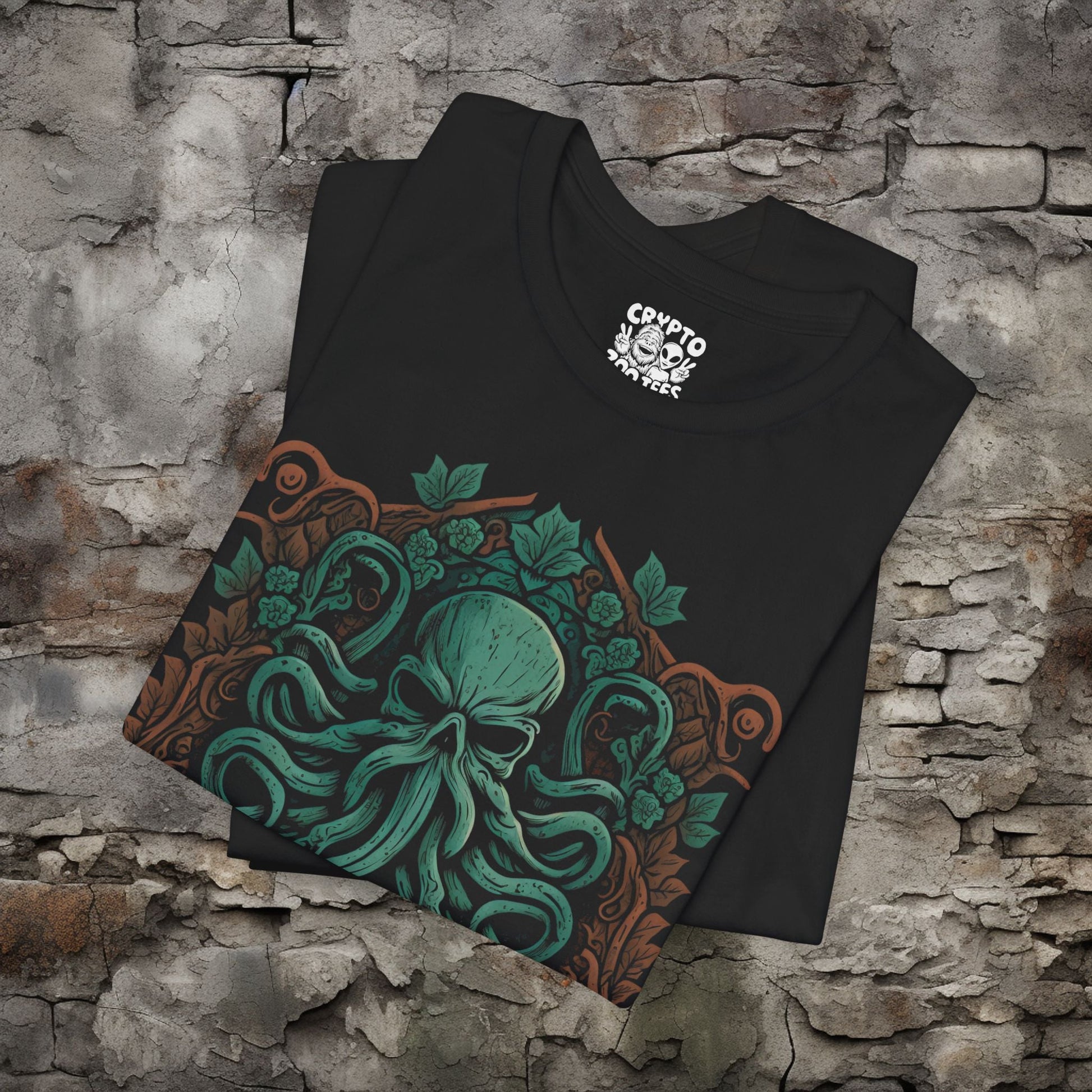 T-Shirt - Cthulhu Tee | Unisex T-shirt | Horror, Gothic | Eldritch, Retro from Crypto Zoo Tees