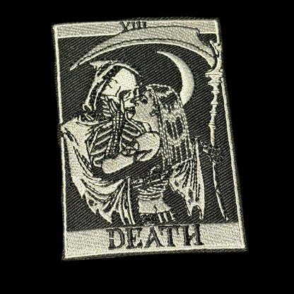  - Death Tarot Patch | Skulls & Skeletons, Spiritual | Patch from Crypto Zoo Tees