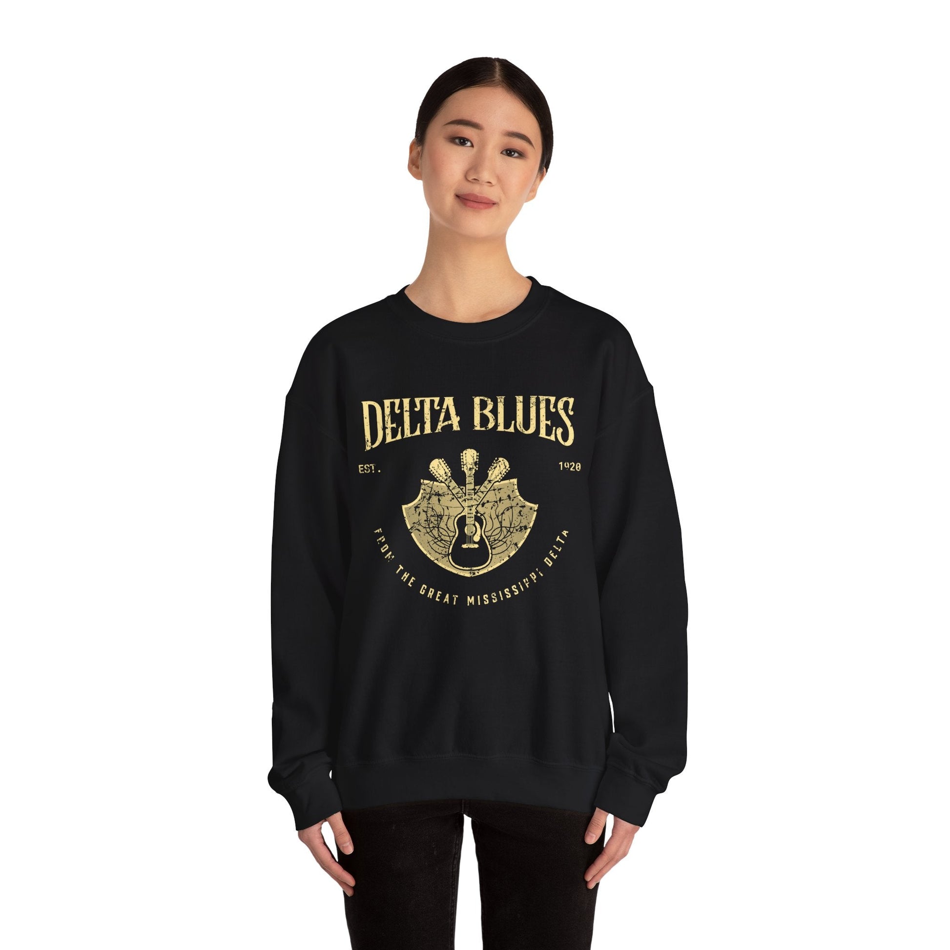 Sweatshirt - delta blues Sweatshirt from Crypto Zoo Tees