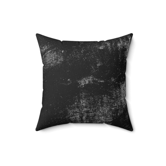 Home Decor - DISTRESSED GOTHIC GRUNGE Decorative Square Throw Pillow - Gothic Home Decor from Crypto Zoo Tees