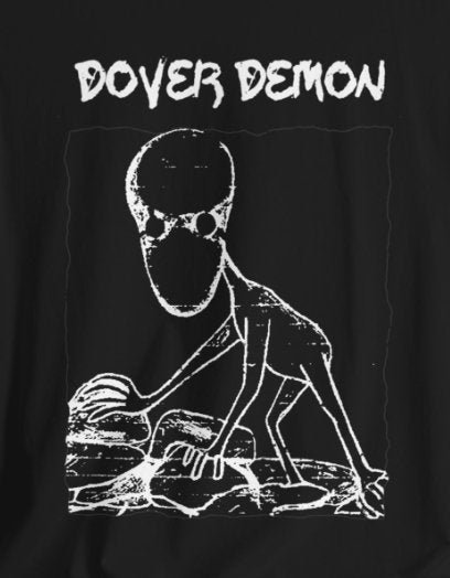 T - Shirt - Dover Demon Alien Cryptid | Cryptozoology | Bella + Canvas Unisex T - shirt from Crypto Zoo Tees