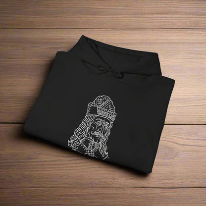 Hoodie - Dracula Vlad Tepes 2 Sided Hoodie from Crypto Zoo Tees