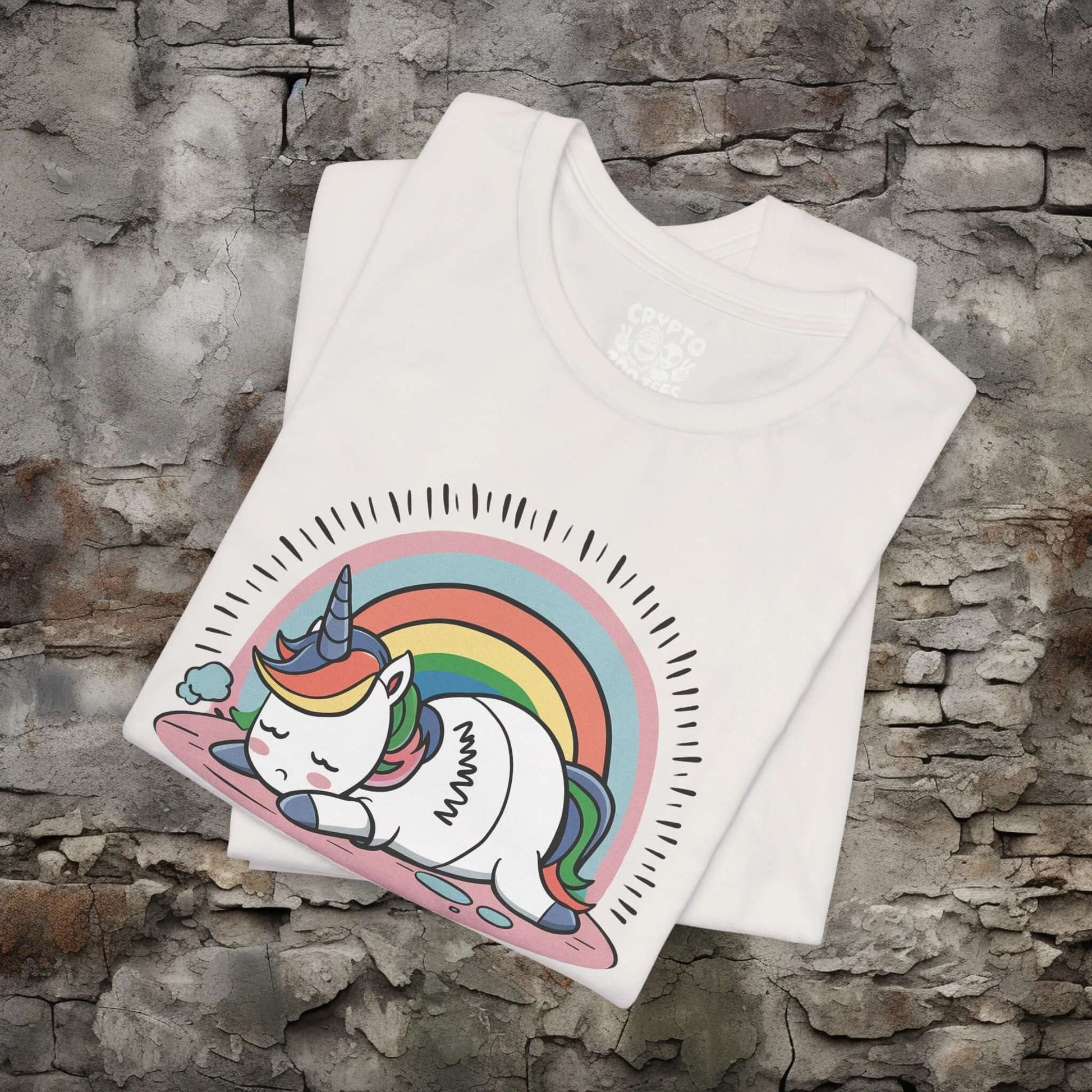 T-Shirt - Drama First Then I Will Move On Unicorn Tee | Bella + Canvas Unisex T-shirt from Crypto Zoo Tees