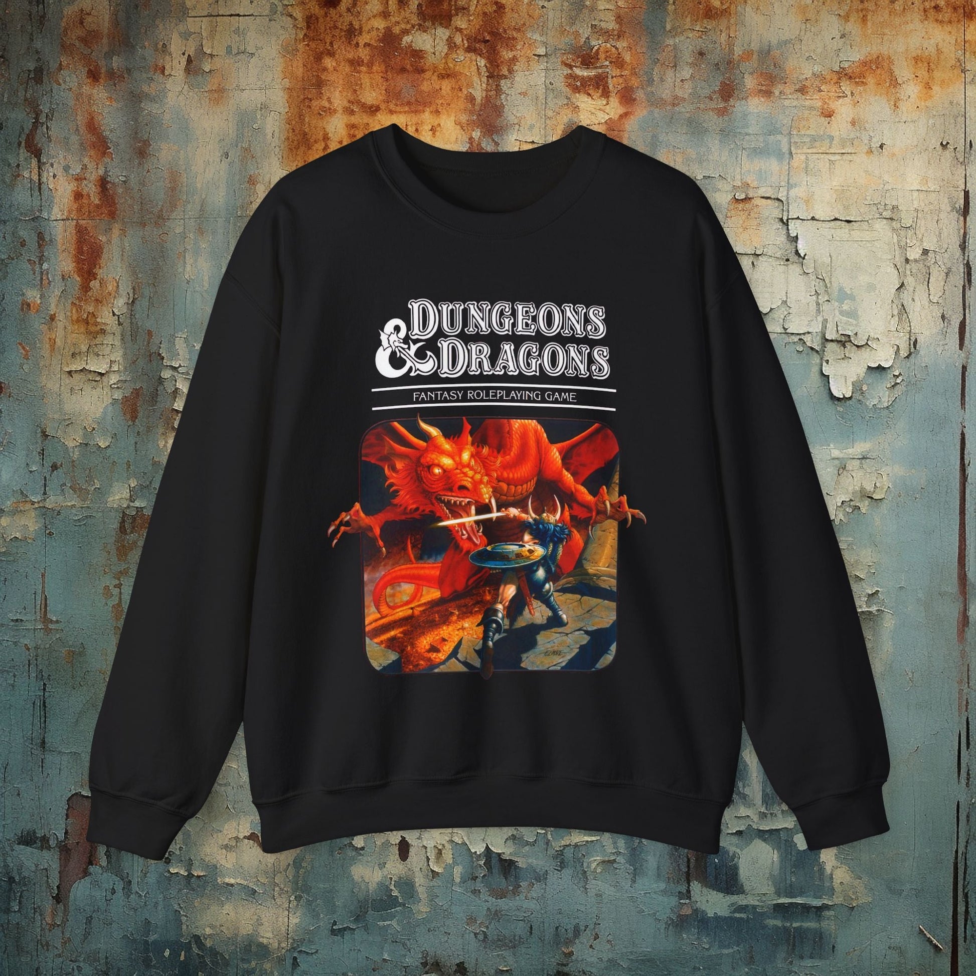 Sweatshirt - Dungeons and Dragons Sweatshirt from Crypto Zoo Tees