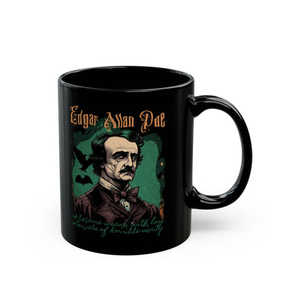 Mug - Edgar Allan Poe Insanity Quote | 11oz Coffee Mug | Cup from Crypto Zoo Tees