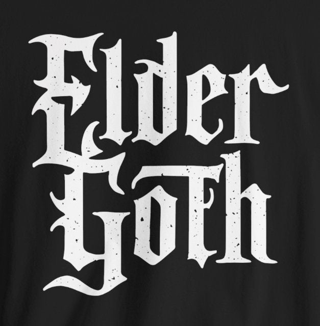 T-Shirt - Elder Goth | People | Tattoo Culture | Bella + Canvas Unisex T-shirt from Crypto Zoo Tees