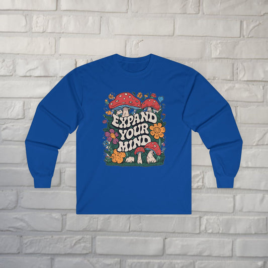 Long - sleeve - expand your mind long sleeve from Crypto Zoo Tees