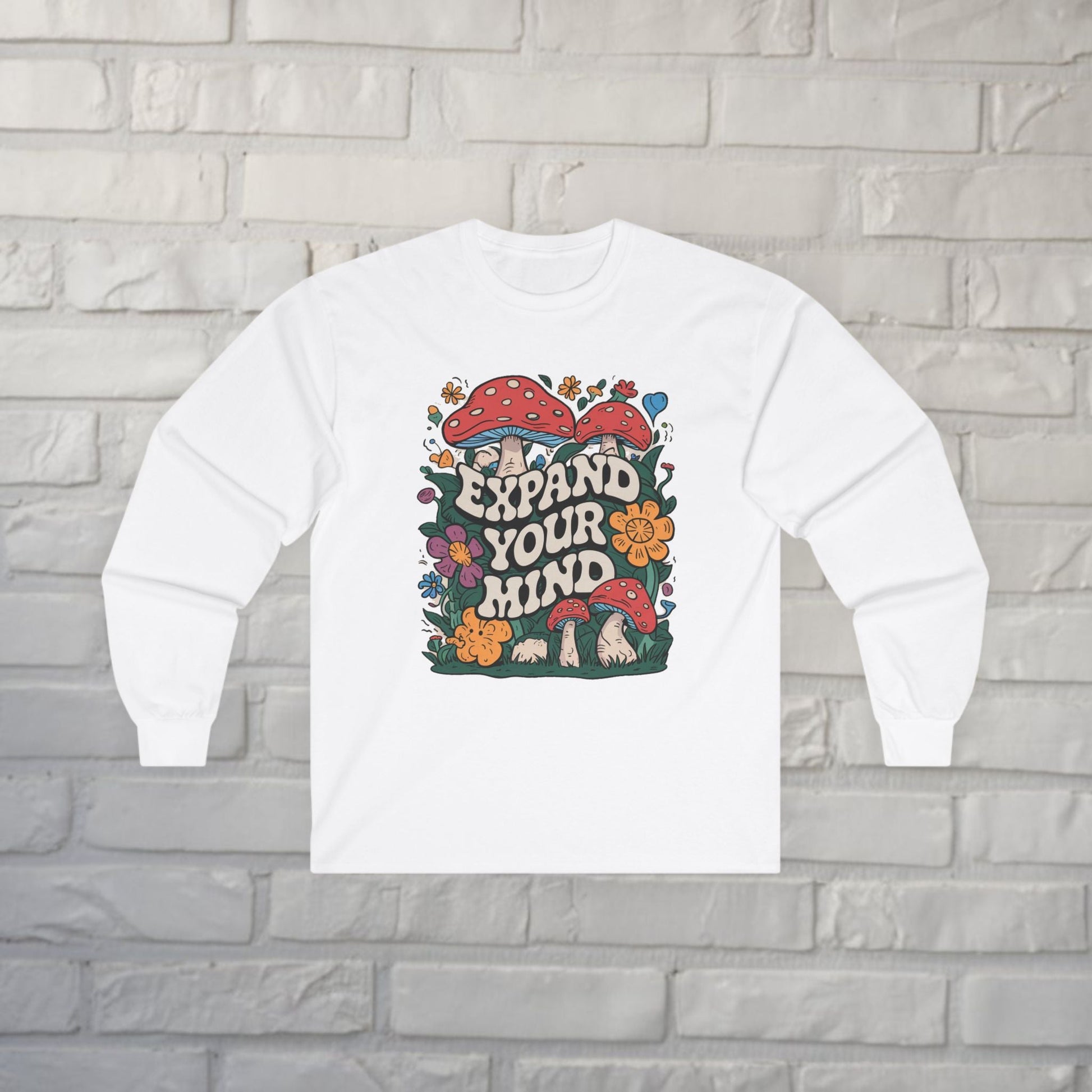 Long - sleeve - expand your mind long sleeve from Crypto Zoo Tees