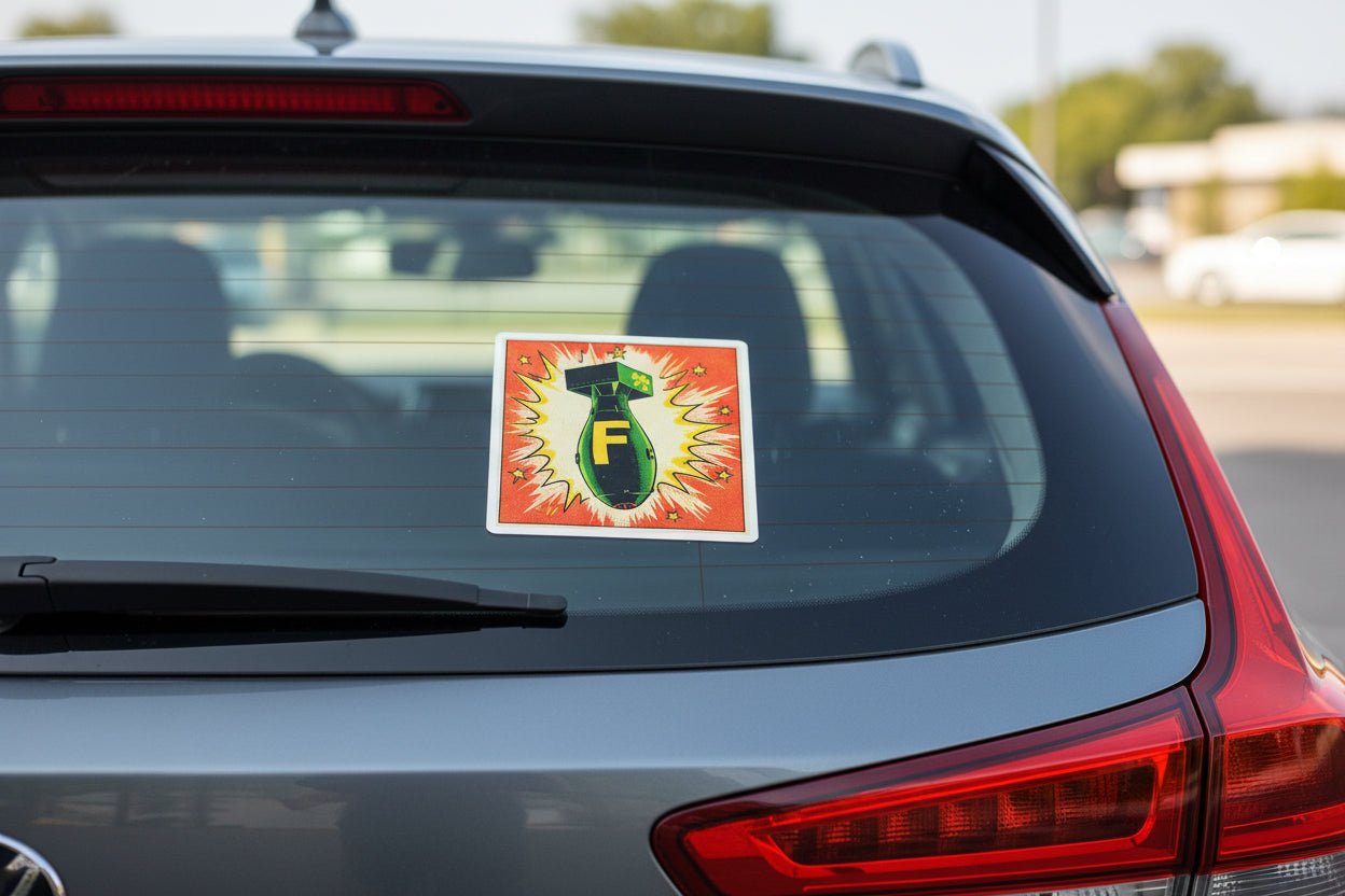 Paper products - F Bomb Comic Sticker | Comics, Funny | Punk Sticker from Crypto Zoo Tees