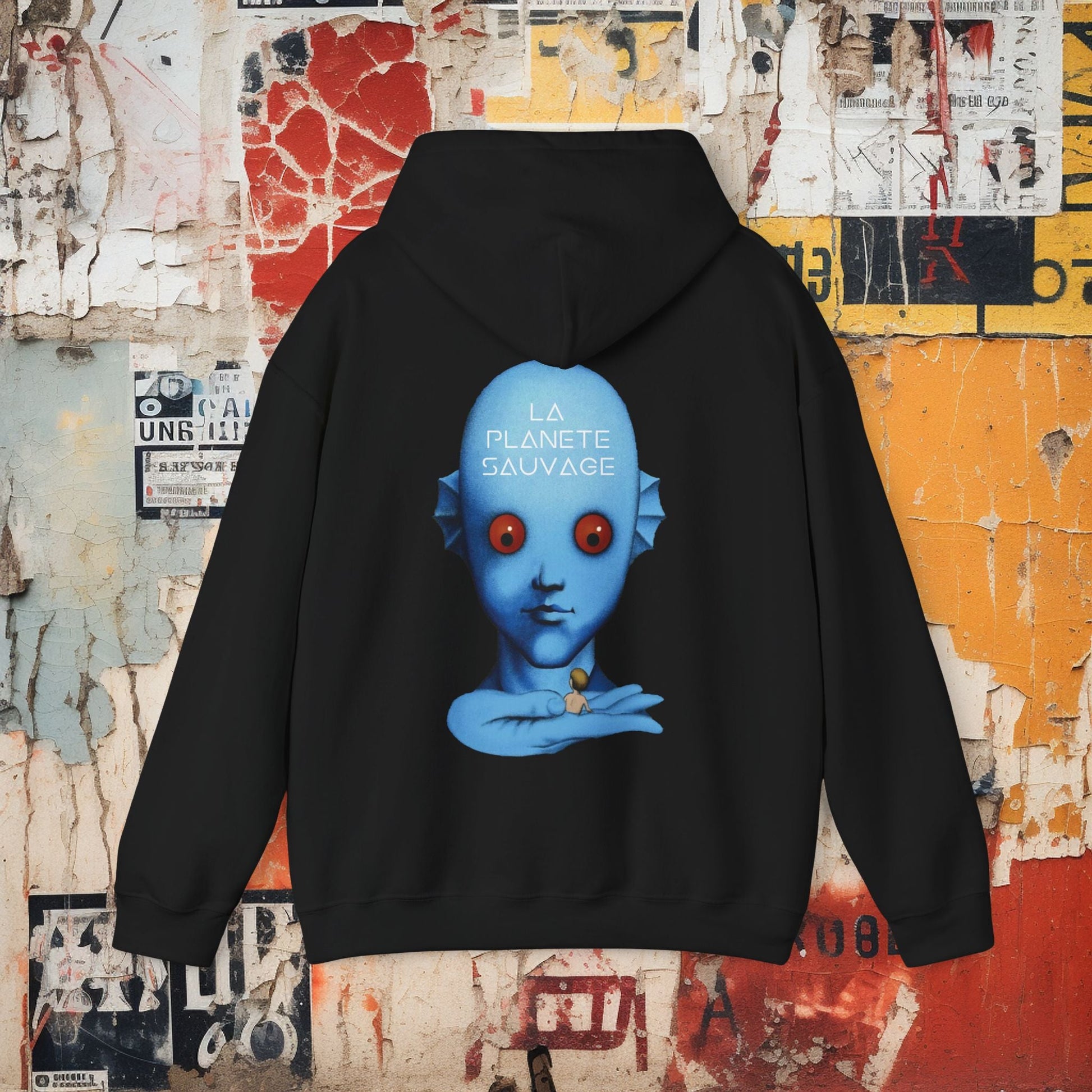 Hoodie - Fantastic Planet 2 Sided Hoodie from Crypto Zoo Tees