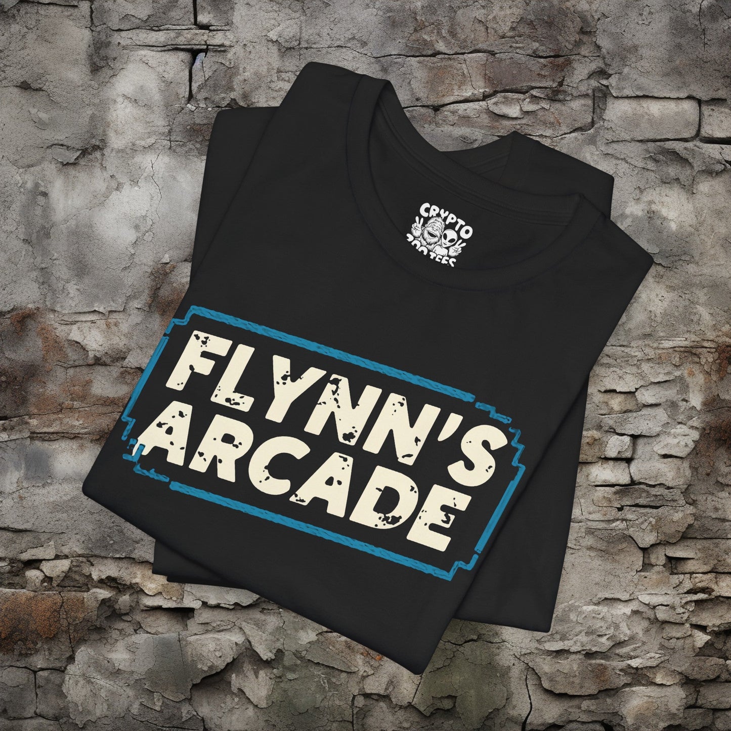 T-Shirt - Flynn's Arcade Tron Gamer Tee | Bella + Canvas Unisex T-shirt from Crypto Zoo Tees