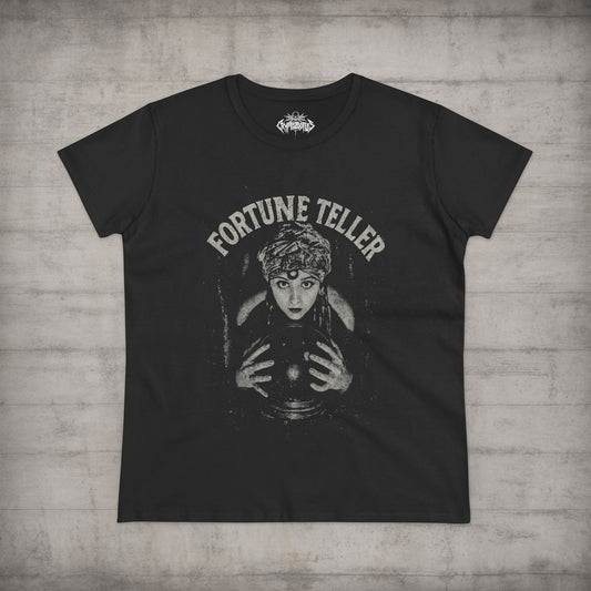 T-Shirt - Fortune Teller Shirt | Ghosts & Paranormal, Spiritual | Unisex Shirt, Ladies Tee, Tank Top, Long Sleeve, Sweatshirt, Hoodie from Crypto Zoo Tees