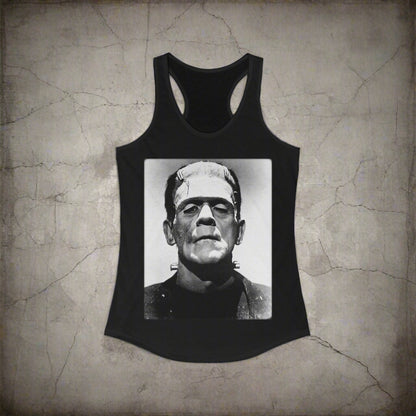 T-Shirt - Frankenstein Karloff Tee | Horror, Retro & Vintage | Unisex Shirt, Ladies Tee, Tank Top, Long Sleeve, Sweatshirt, Hoodie from Crypto Zoo Tees