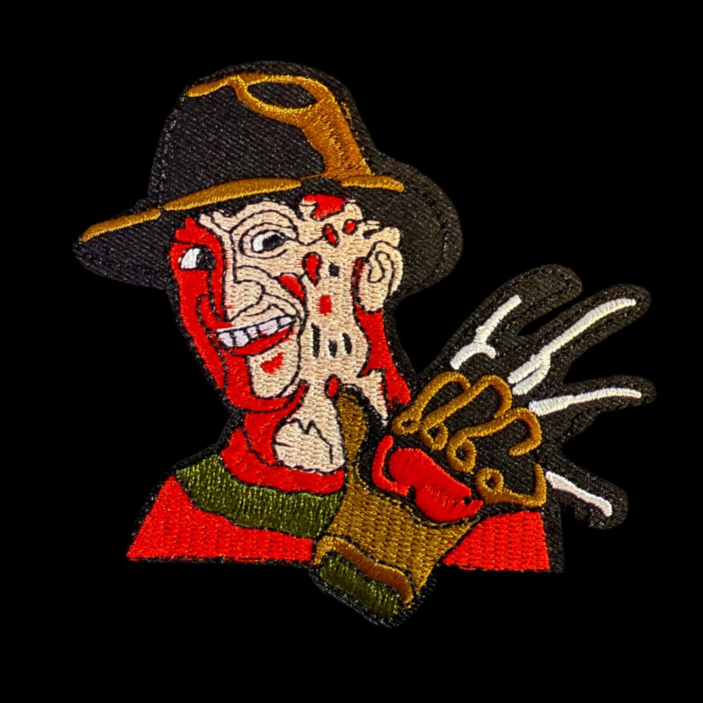  - Freddy Krueger Patch | Embroidered Patch | Horror | Punk from Crypto Zoo Tees