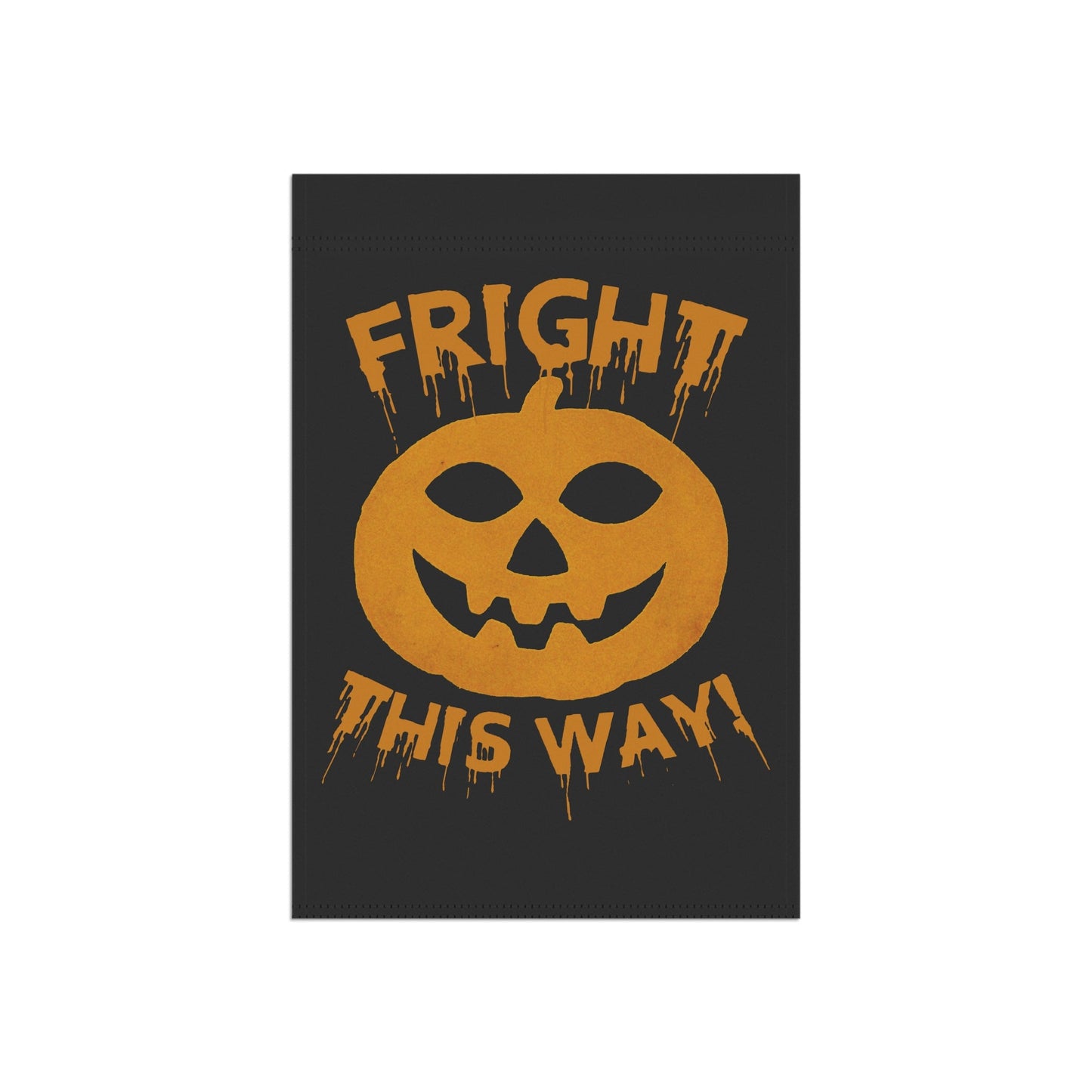 Home Decor - FRIGHT THIS WAY Garden & House Banner Flag from Crypto Zoo Tees