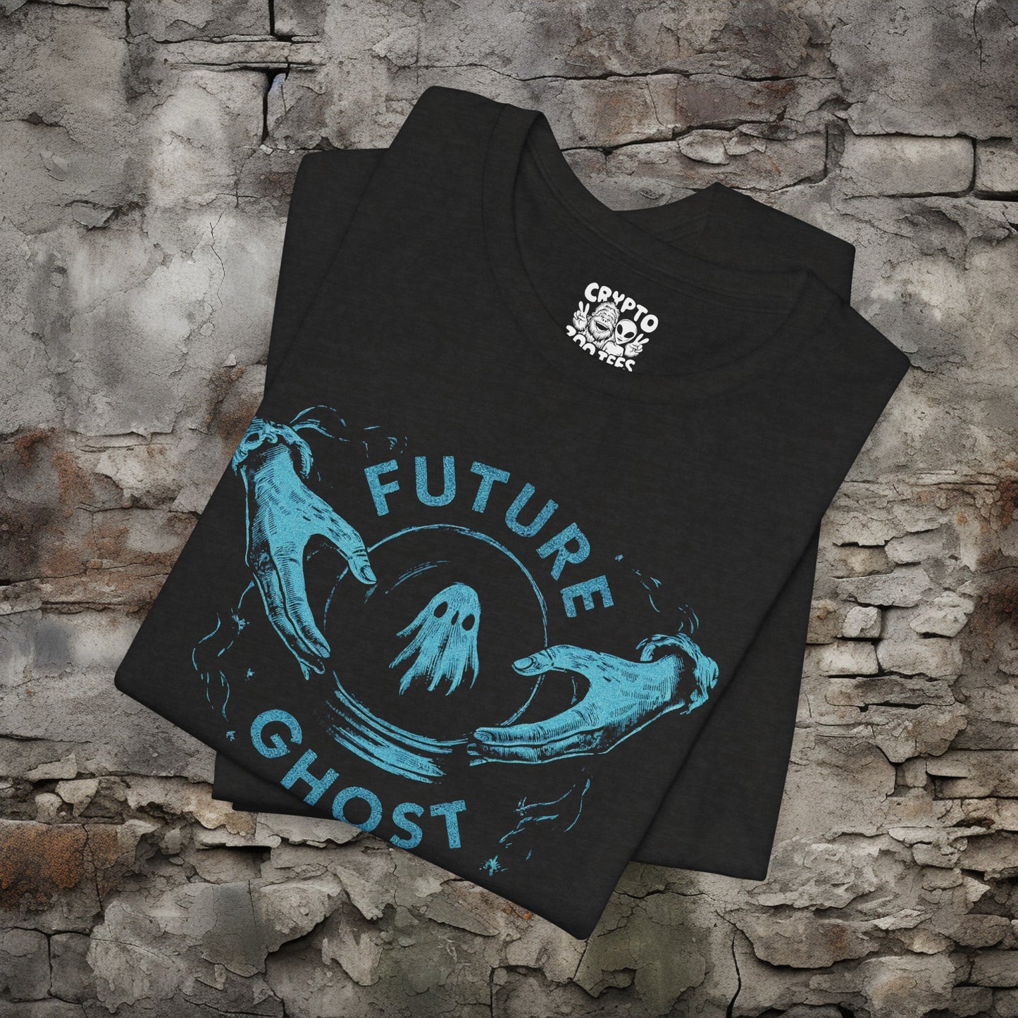 T-Shirt - Future Ghost Tee | Bella + Canvas Unisex T-shirt from Crypto Zoo Tees