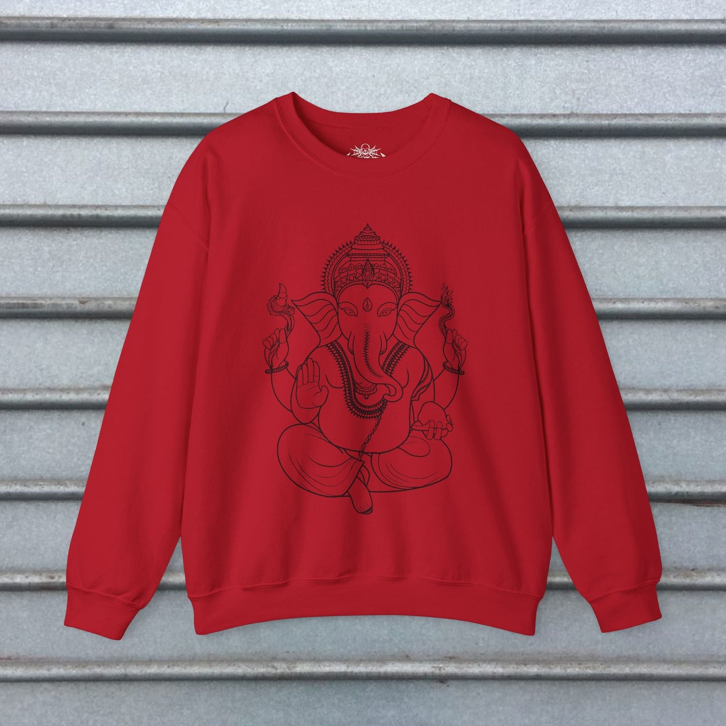 Sweatshirt - ganesha sweatshirt from Crypto Zoo Tees