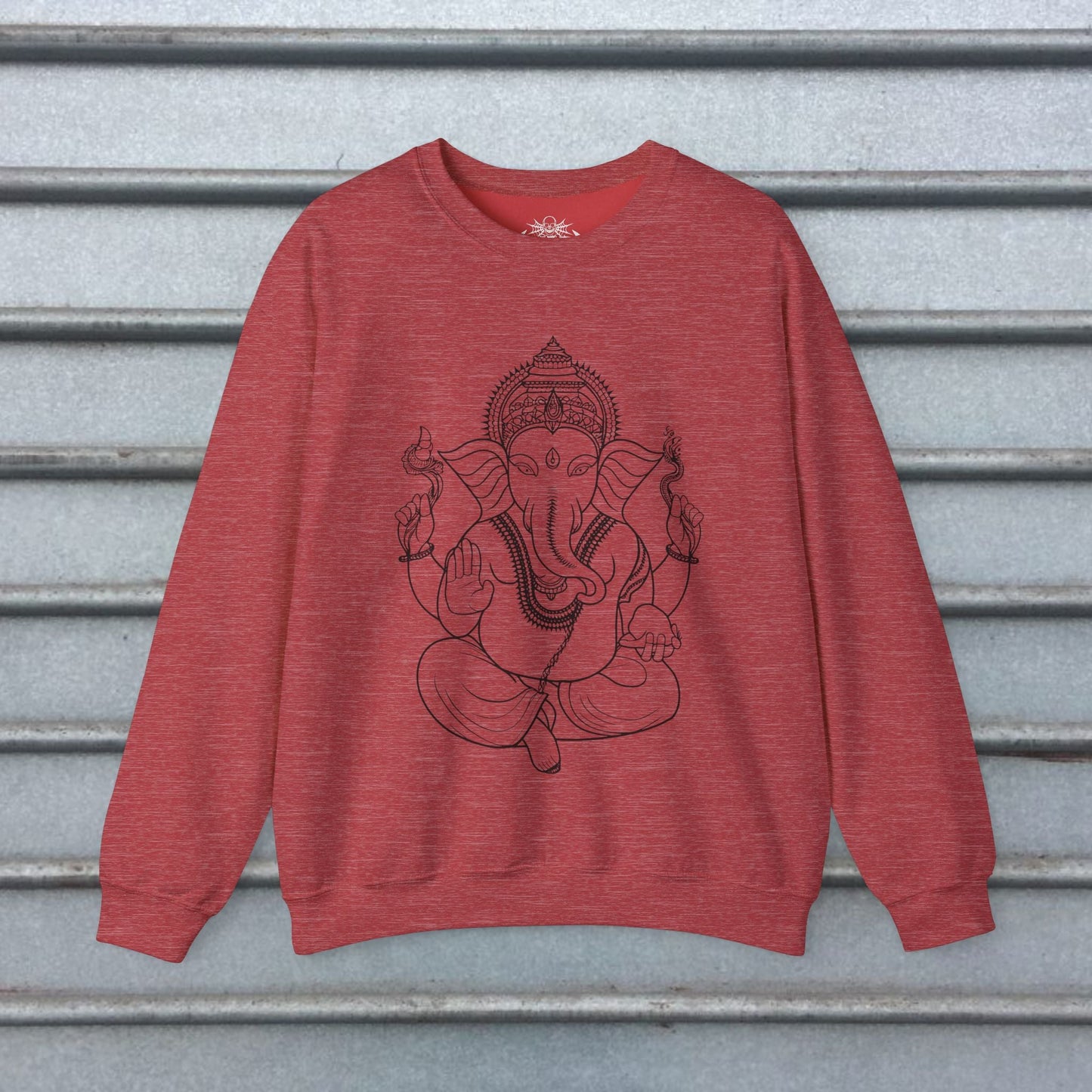 Sweatshirt - ganesha sweatshirt from Crypto Zoo Tees