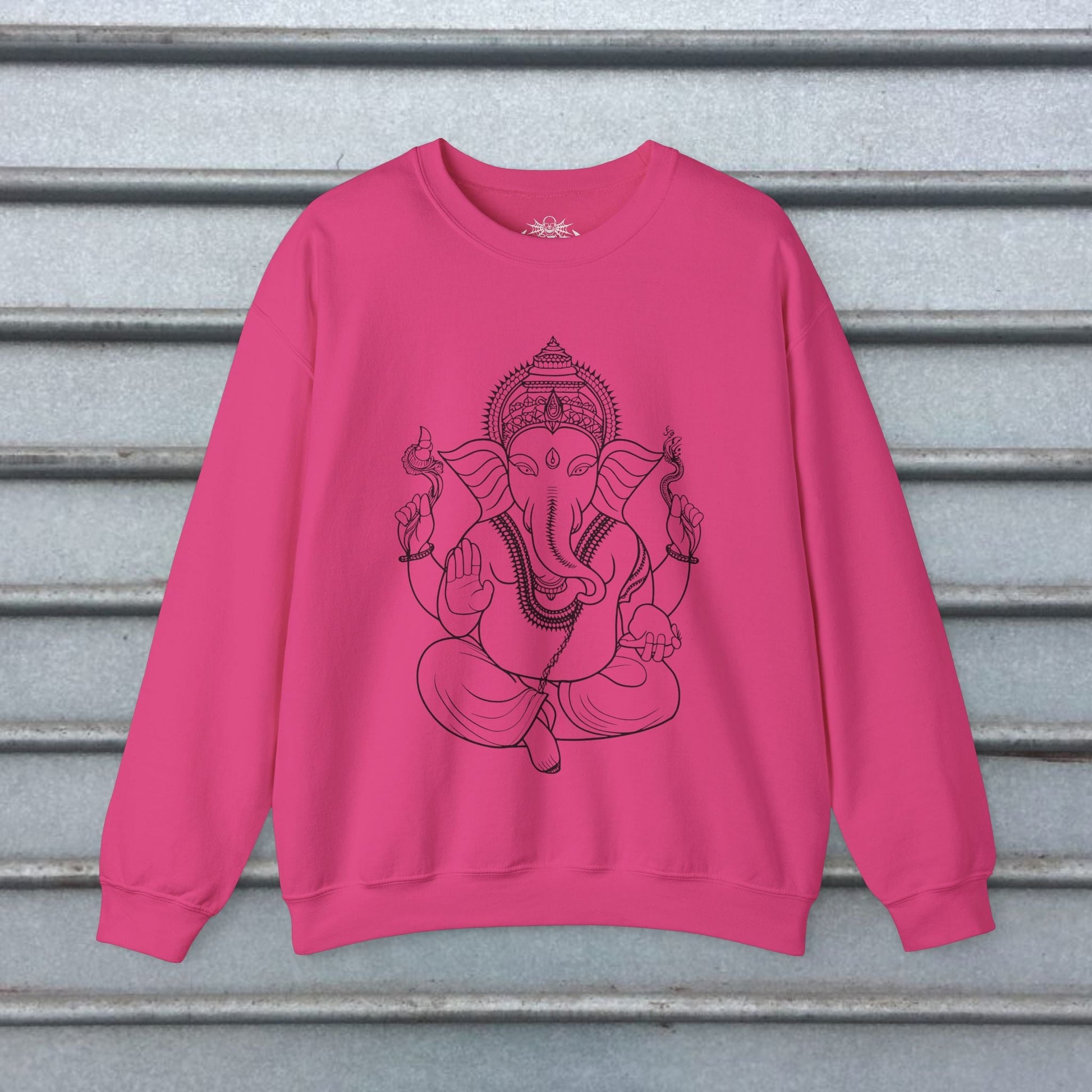 Sweatshirt - ganesha sweatshirt from Crypto Zoo Tees