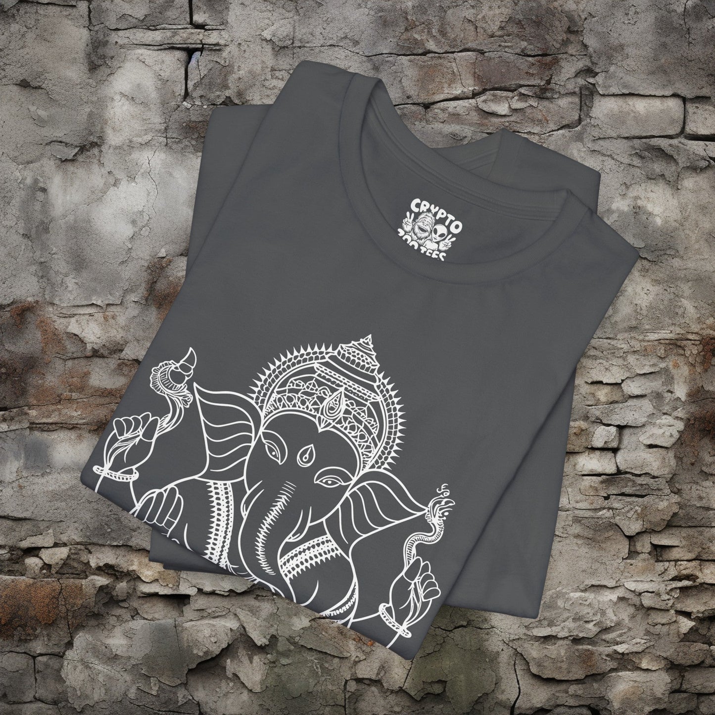 T-Shirt - Ganesha Tee | Bella + Canvas Unisex T-shirt from Crypto Zoo Tees