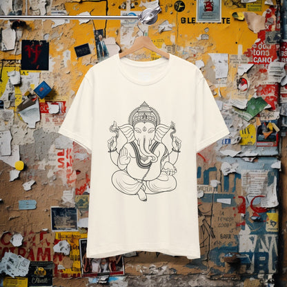 T-Shirt - Ganesha Tee | Bella + Canvas Unisex T-shirt from Crypto Zoo Tees