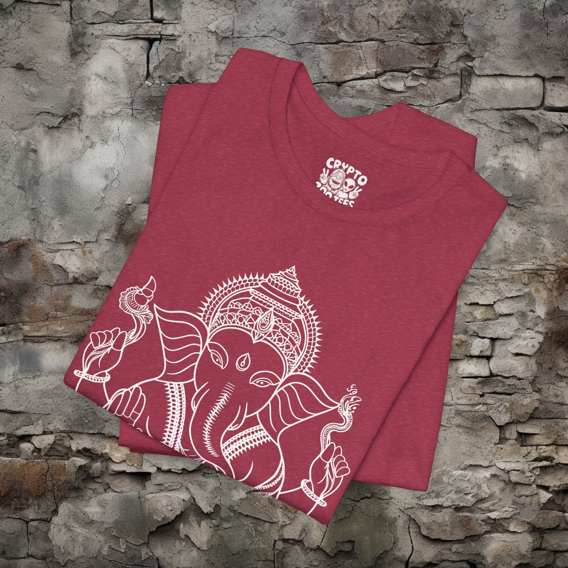 T-Shirt - Ganesha Tee | Bella + Canvas Unisex T-shirt from Crypto Zoo Tees