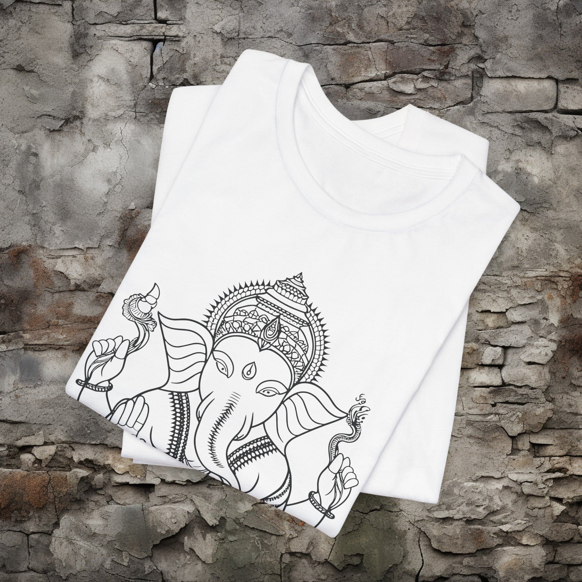 T-Shirt - Ganesha Tee | Bella + Canvas Unisex T-shirt from Crypto Zoo Tees