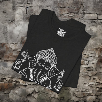 T-Shirt - Ganesha Tee | Bella + Canvas Unisex T-shirt from Crypto Zoo Tees