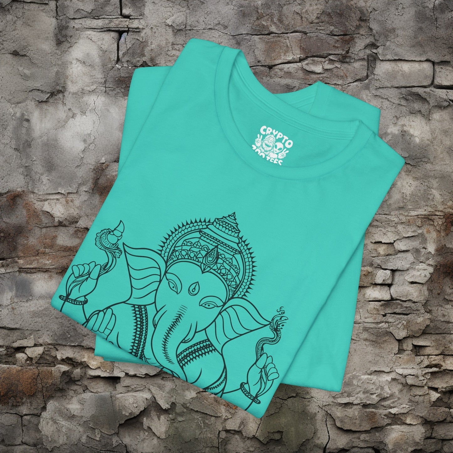 T-Shirt - Ganesha Tee | Bella + Canvas Unisex T-shirt from Crypto Zoo Tees