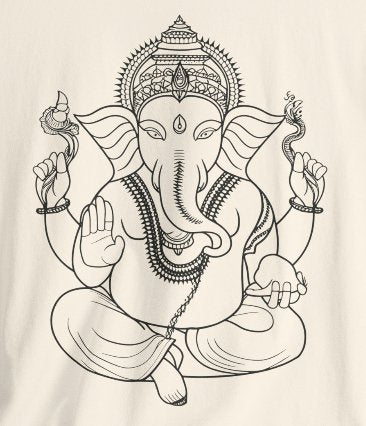 T-Shirt - Ganesha Tee | Bella + Canvas Unisex T-shirt from Crypto Zoo Tees