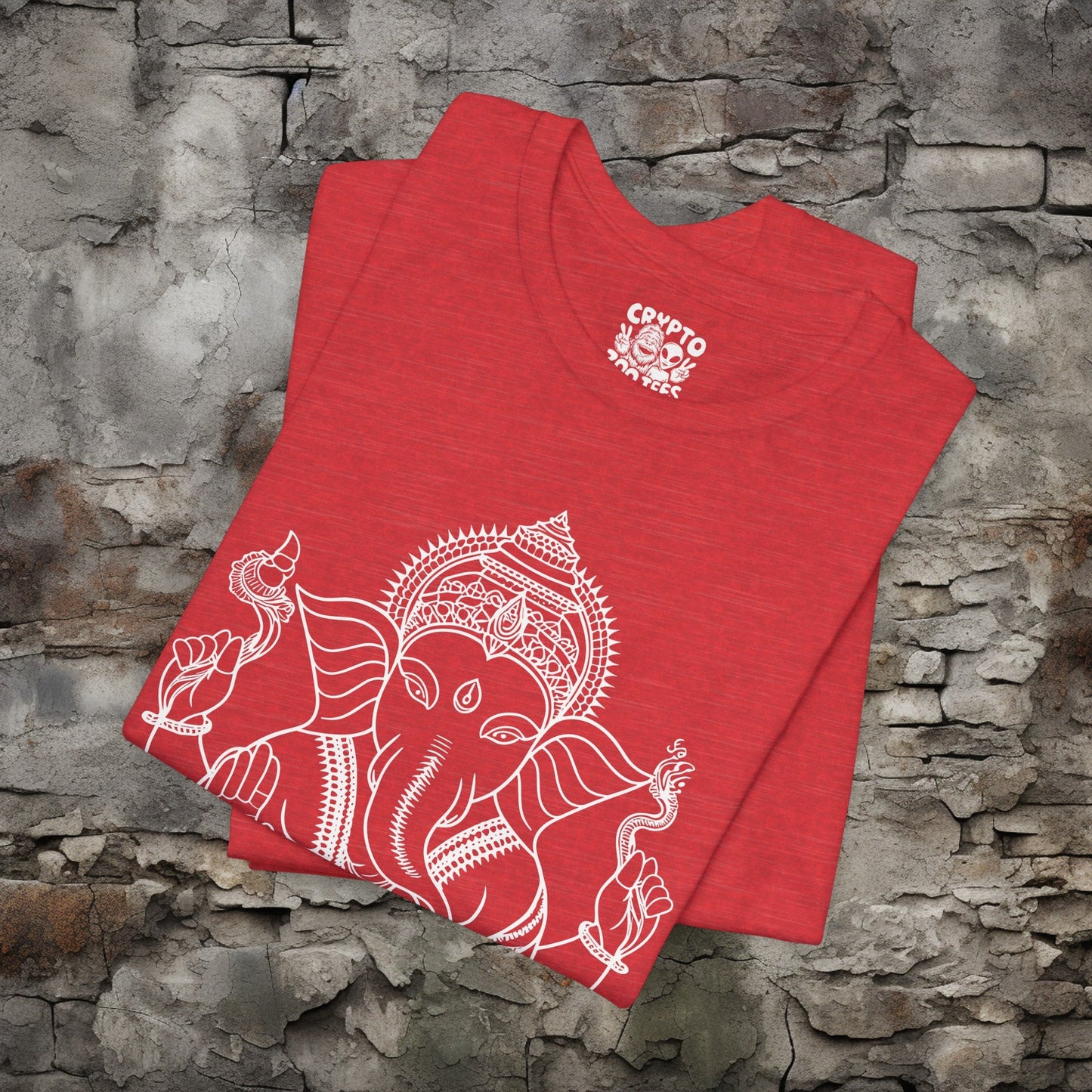 T-Shirt - Ganesha Tee | Bella + Canvas Unisex T-shirt from Crypto Zoo Tees