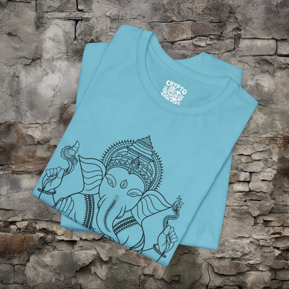 T-Shirt - Ganesha Tee | Bella + Canvas Unisex T-shirt from Crypto Zoo Tees