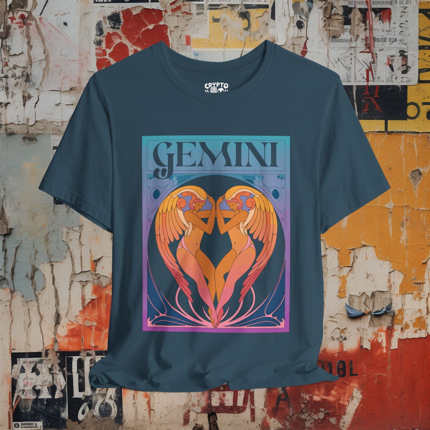 T-Shirt - Gemini 2 Bella+Canvas Unisex Tee from Crypto Zoo Tees