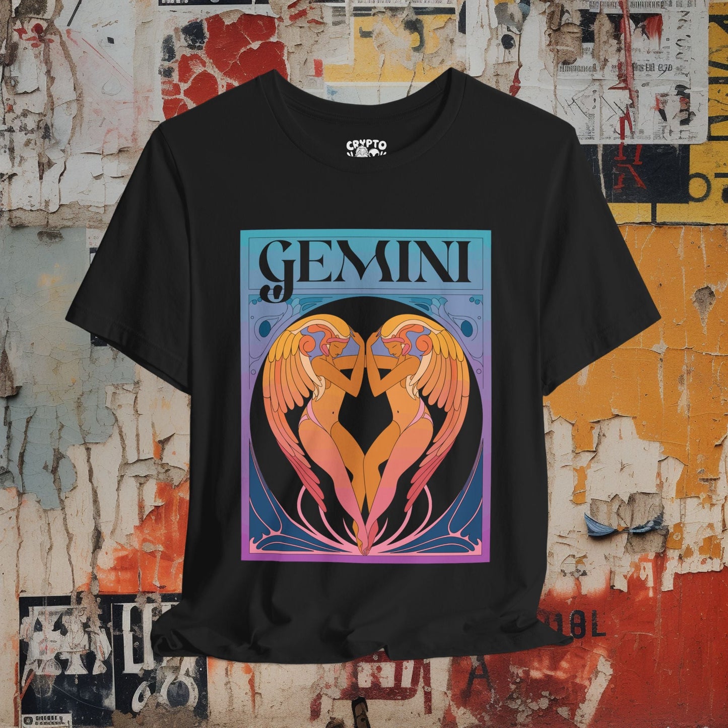 T-Shirt - Gemini 2 Bella+Canvas Unisex Tee from Crypto Zoo Tees