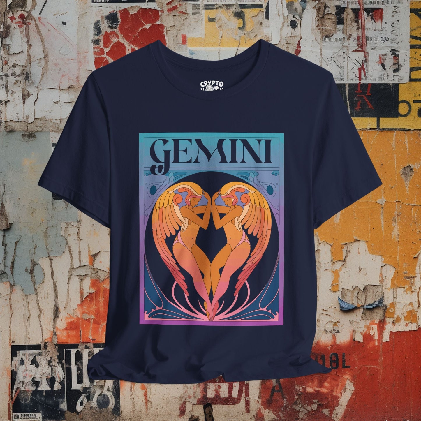 T-Shirt - Gemini 2 Bella+Canvas Unisex Tee from Crypto Zoo Tees
