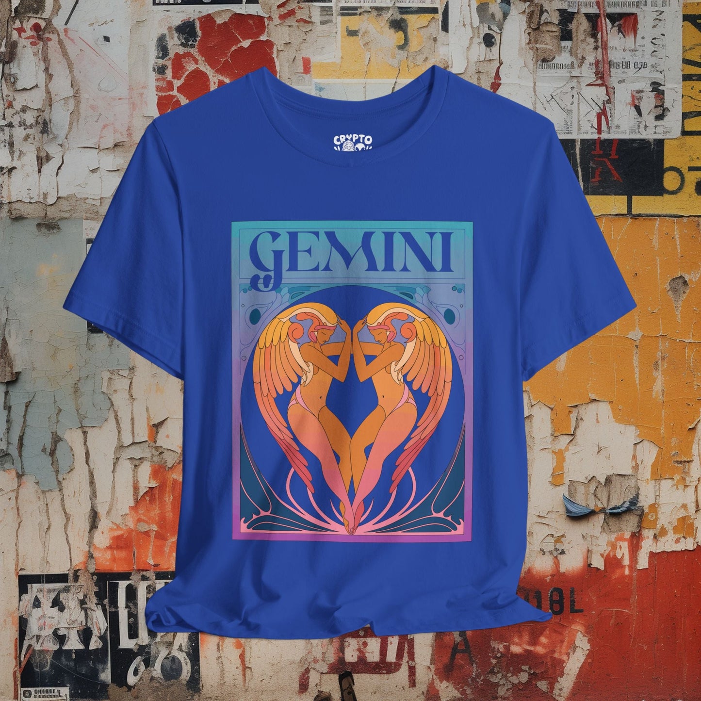 T-Shirt - Gemini 2 Bella+Canvas Unisex Tee from Crypto Zoo Tees