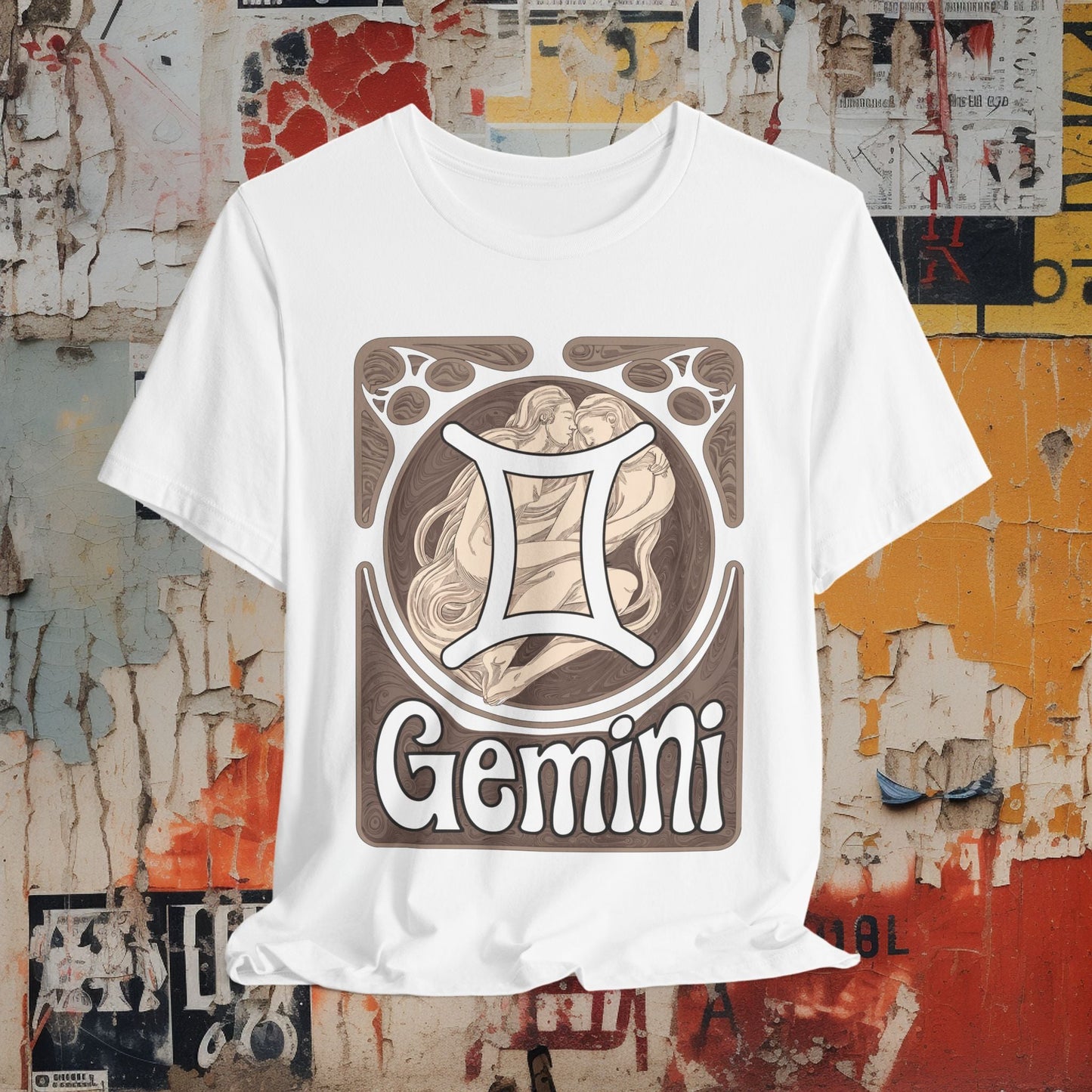 T-Shirt - gemini Bella+Canvas Unisex Tee from Crypto Zoo Tees