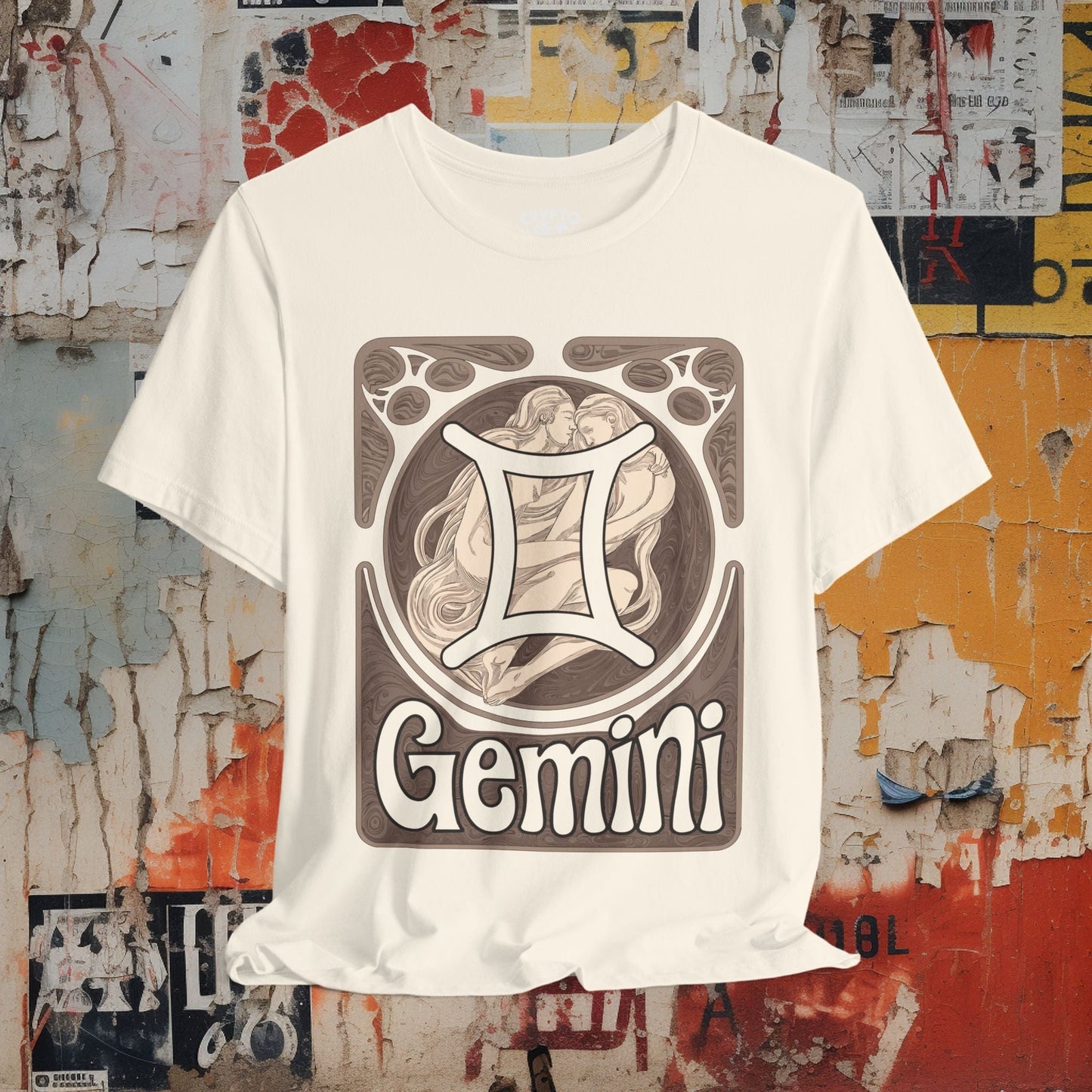 T-Shirt - gemini Bella+Canvas Unisex Tee from Crypto Zoo Tees