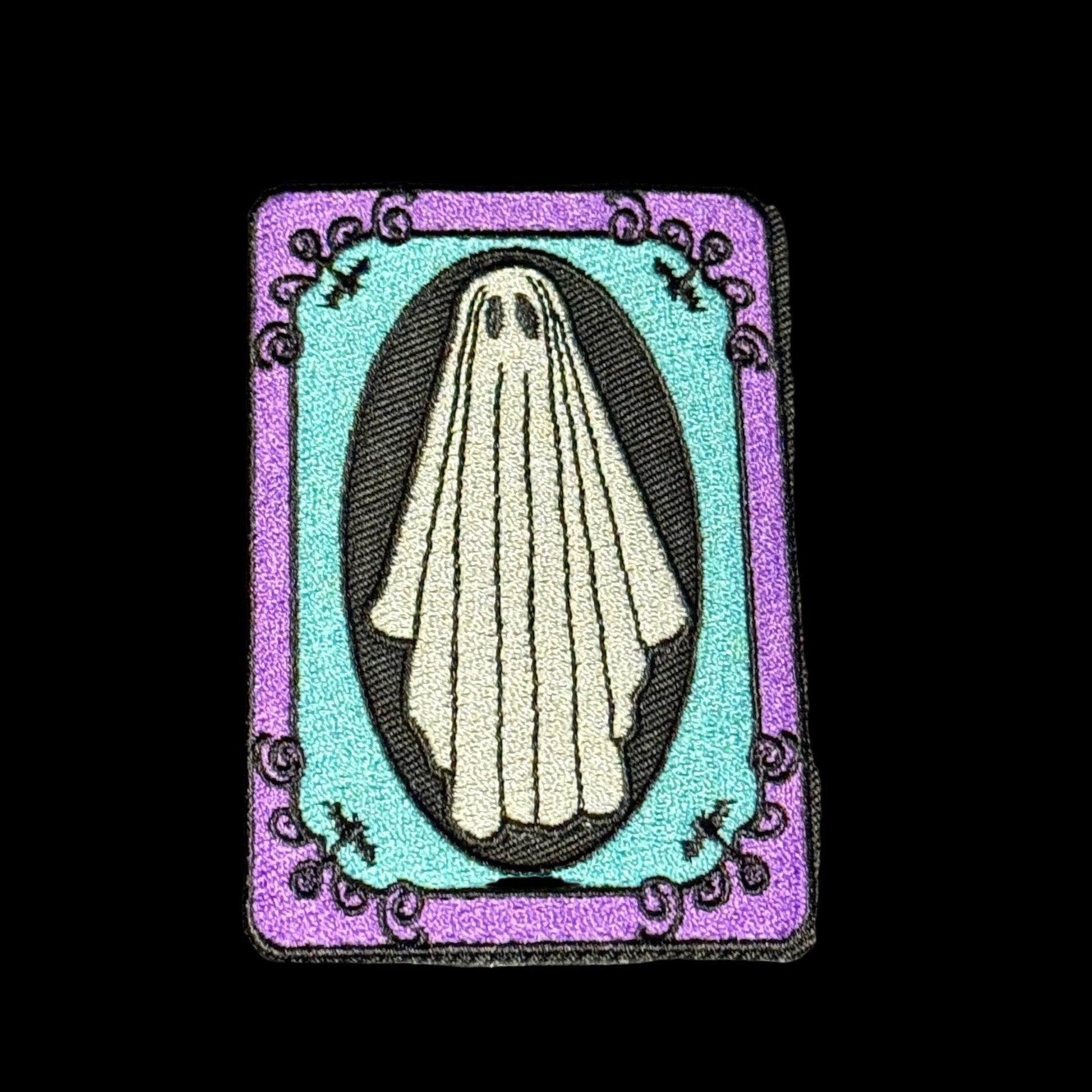  - Ghost Frame Patch | Ghosts & Paranormal, Halloween | Patch from Crypto Zoo Tees