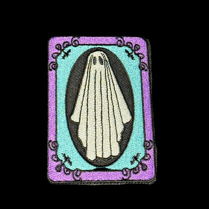 - Ghost Frame Patch | Ghosts & Paranormal, Halloween | Patch from Crypto Zoo Tees