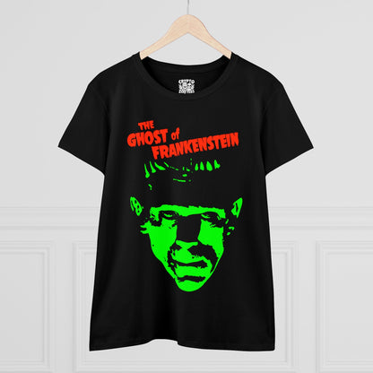 T-Shirt - Ghost of Frankenstein | Women's T-Shirt | Cotton Tee | Ladies Tee from Crypto Zoo Tees