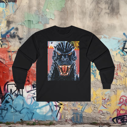 Long - sleeve - Godzilla Long Sleeve from Crypto Zoo Tees