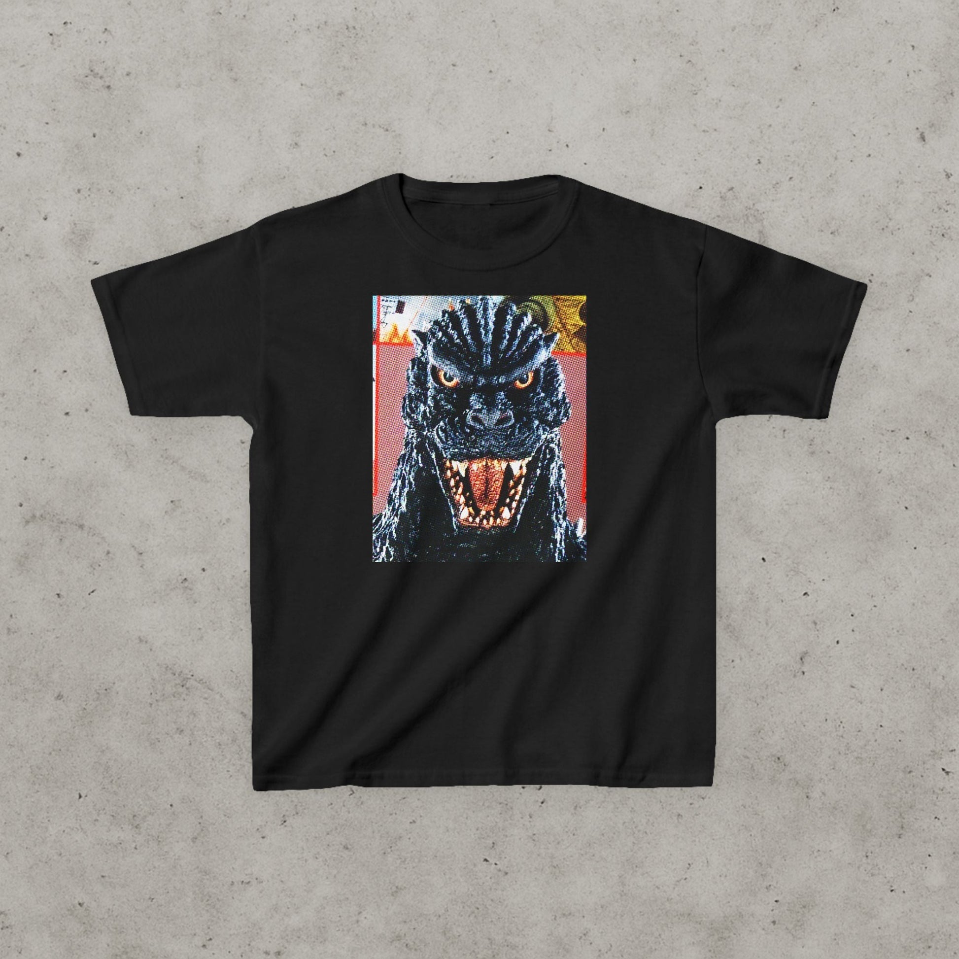T-Shirt - Godzilla Shirt | Horror, Retro & Vintage | Kids Tee from Crypto Zoo Tees