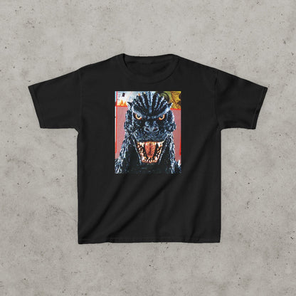 T-Shirt - Godzilla Shirt | Horror, Retro & Vintage | Kids Tee from Crypto Zoo Tees